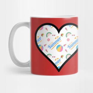 Heart filled with summer Mug